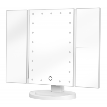 Humanas HS-ML04 LED Make-up Mirror - White