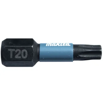Makita B-63672 Impact Black Screwdriver Bits T20 x 25 mm, 2 pcs