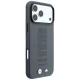 BMW M Blue Perfo Metal Logo MagSafe Case for iPhone 18 Pro / 17 Pro, Gray
