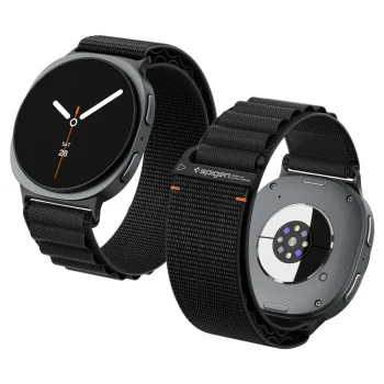 Laikrodžio dirželis Spigen WBF1 Samsung Galaxy Watch 40/44/46 mm, juodas