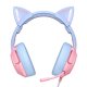 Gaming headphones ONIKUMA K9 Pink/Blue