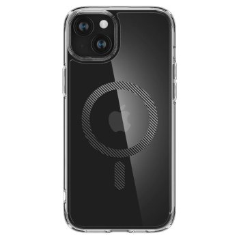 Spigen Ultra Hybrid MagSafe Case for iPhone 15 Plus, Carbon