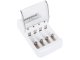 AA (R6) / AAA (R3) / Ni-Mh Ni-Cd Battery Charger + 4x AA Battery 4700 mAh