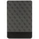 Guess iPad 10.2\" 4G Stripe Allover Folio Case, Black