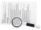 Classic Magnifying Glass with 50mm Glass Lens, 7x Magnification, Black/White