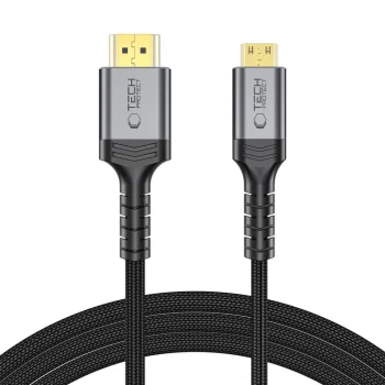 Tech-Protect UltraBoost Mini HDMI to HDMI 2.1 8K 60Hz Cable 200 cm - Black