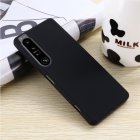 For SonySony Xperia 1 IV Liquid Silicone Phone Case Soft Cover, Black
