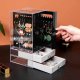 Jewelry organizer with 3 vertical drawers, acrylic