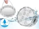 Underwater Waterproof Wireless LED Aquarium Swimming Pool Water Light Lamp with Remote Control 10 LED RGB