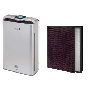 Webber AP9700 WI-FI Air Purifier with Humidifier, Silver