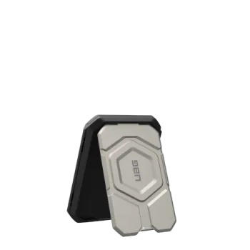 UAG Magnetic Wallet with MagSafe Compatible Stand - Titanium