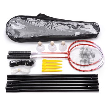 METEOR MOTION 2 Portable Badminton Set with Storage Bag