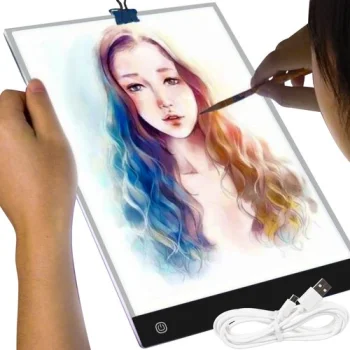 Maaleo A4 LED Light Box for Tracing and Sketching, 3 Brightness Levels