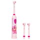 Paw Patrol Kids Electric Toothbrush with 3 Heads, Pink