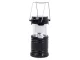 Foldable LED camping lantern, portable tent light, black