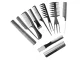 Professional Hairdressing Combs Set with Case, 10 pcs