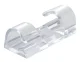 Adhesive Cable Clips 20 Pack, Wire Organizer Holders, Transparent