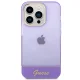 Guess Translucent Case for iPhone 14 Pro Max - Purple