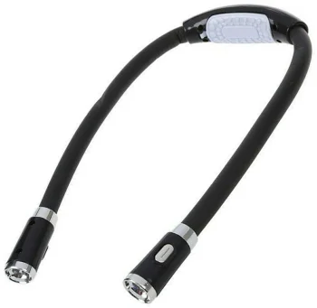LED Neck Reading Light DA244A, Black