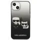 Karl Lagerfeld Gradient Ikonik Case for iPhone 13 mini Black