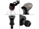 2-in-1 Bottle Pourer and Stopper, Black