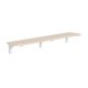 Maclean MC-129 WD Folding Shelf / Tabletop, 100x20cm, 50kg, Light Wood