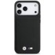 BMW iPhone 17 Pro Max Case M Quilted Logo MagSafe, Black