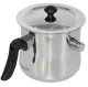 Milk Boiling Pot 0.8L with Whistle and Lid