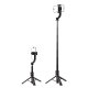 Acefast E42 Selfie Stick with Auto Tripod and Bluetooth Remote 1.05m, Black