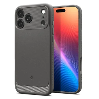 Spigen iPhone 17 Pro Max Case Rugged Armor Mag MagSafe, Grey