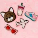 TFO 3D Sticker Set Pink 5 pcs