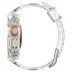 Spigen Rugged Armor Pro Case with Strap for Apple Watch Ultra 49mm, Clear