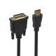 DVI to HDMI Cable Maclean MCTV-717, v1.4, 1080p, 2m, Black