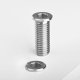 Stainless Steel Magnifying Lamp Desk Mount Tube Inox