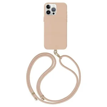 Uniq Coehl Muse iPhone 15 Pro 6.1" Case Magnetic Charging Dusty Nude