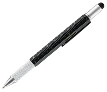 Multifunctional Pen 6-in-1 AG850, Black/Silver