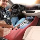 Joyroom JR-CCL05 30W 4-in-1 Car Charger with 2 Built-in Retractable Cables, Dark Gray