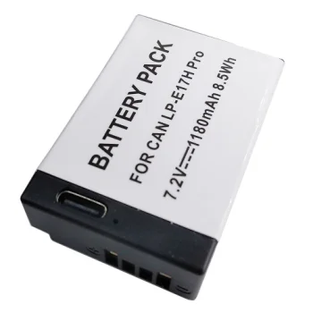 CANON Compatible Battery LP-E17H Pro with USB-C Charging
