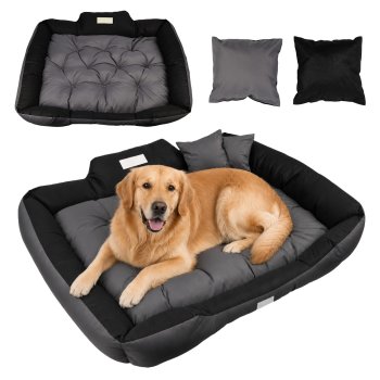 Greenblue GB240 GR Dog Bed, 115x95 cm, Dark Grey