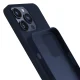 3mk Silicone Case for iPhone 15 Pro, Navy Blue