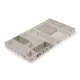 Joseph Joseph Viva 12-Piece Makeup Drawer Organiser Set, Beige