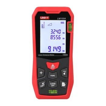 Uni-T LM100A Laser Distance Meter, 100 m