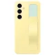 Samsung Standing Grip Case EF-GS721CYEGWW with holder / stand for Samsung Galaxy S24 FE - yellow
