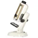 Kids Pocket Mini Microscope with LED Light and Accessories, 250x