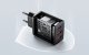 Baseus Compact 2xUSB + Type C Portable Wall Charger Adapter 30W, Black