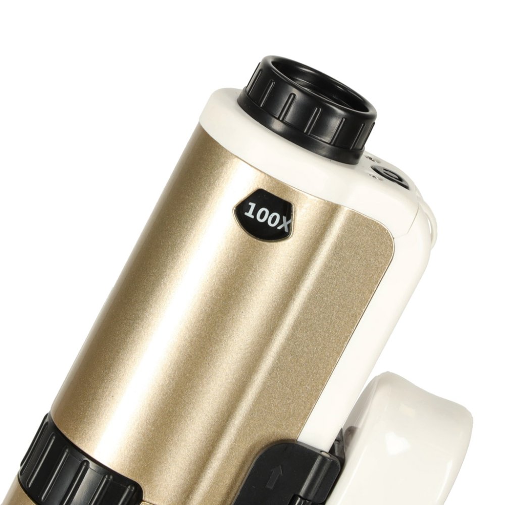 Kids Pocket Microscope with LED Light, Educational STEM Toy and Science Kit (2)