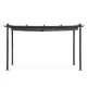 MultiGarden Garden Pergola 3x4 m, Steel Construction, Grey
