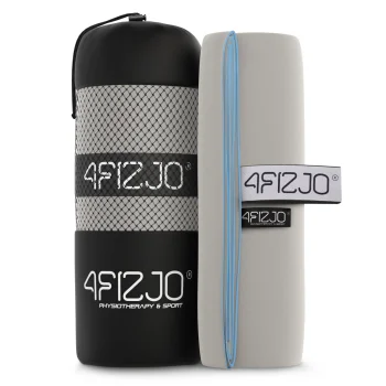 4FIZJO Quick-Drying Microfiber Towel 90x50 cm, Grey