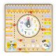 Ecotoys ESC-W-036 Wooden Educational Board - Calendar and Clock