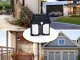 Solar Lamp with Motion and Dusk Sensor, 3 Modes, Waterproof, 1200lm